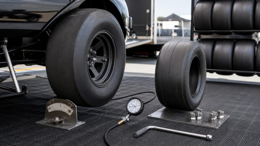 drag racing tires explainer hero image for Review Streets