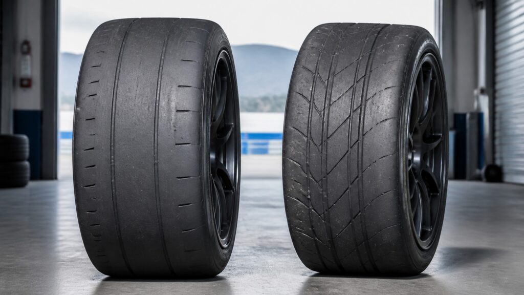 track tires explainer hero image for Review Streets