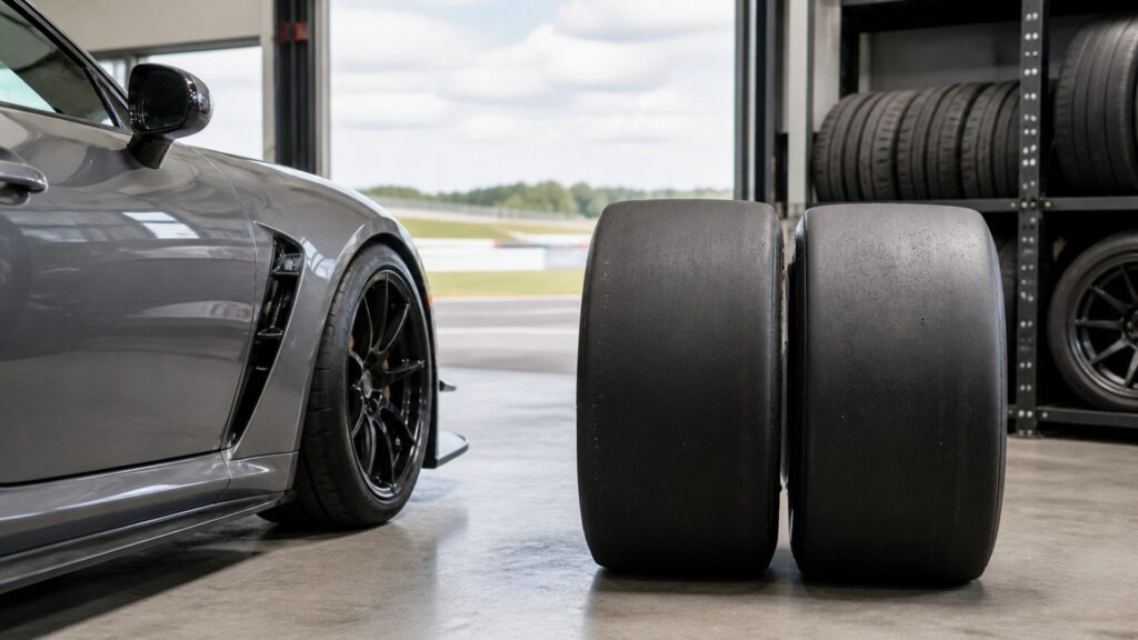 track tires explainer hero image for Review Streets