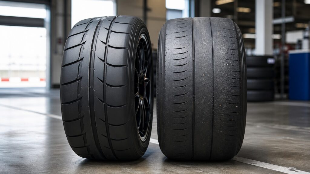 track tires explainer hero image for Review Streets