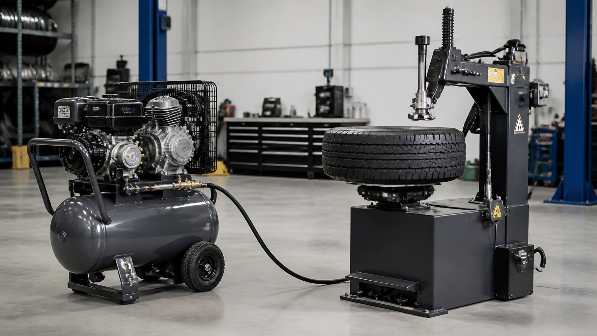 What Makes Portable Air Compressors Different from Tire Bead Breakers
