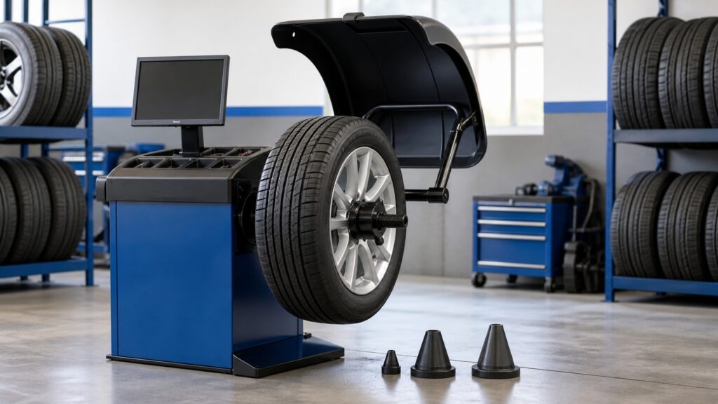 wheel balancing tools explainer hero image for Review Streets