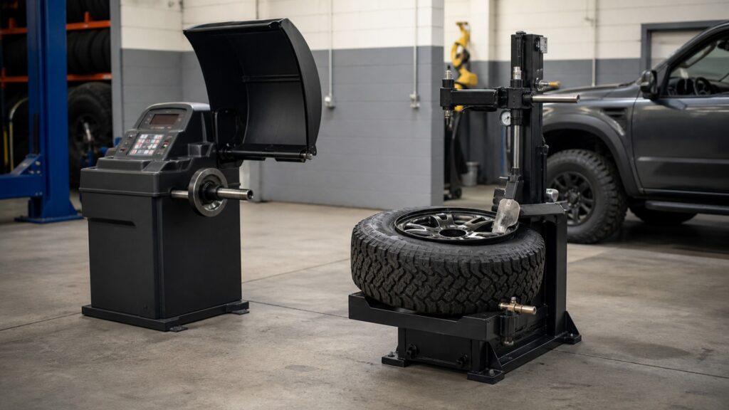 wheel balancing tools explainer hero image for Review Streets