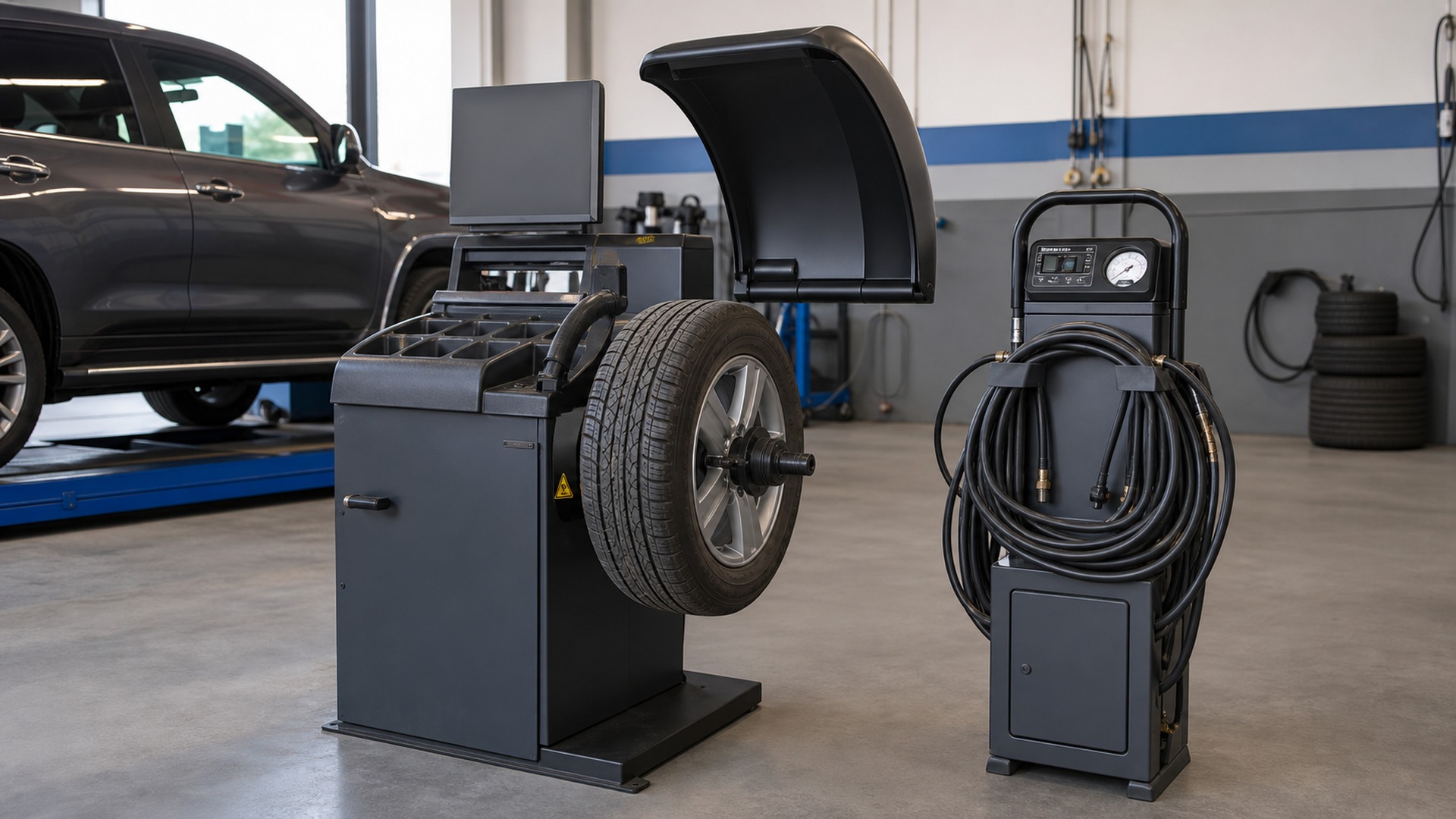 What Makes Wheel Balancing Tools Different from Tire Inflators
