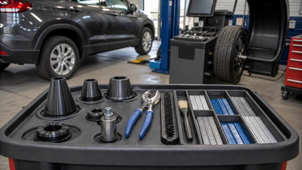 wheel balancing tools explainer hero image for Review Streets