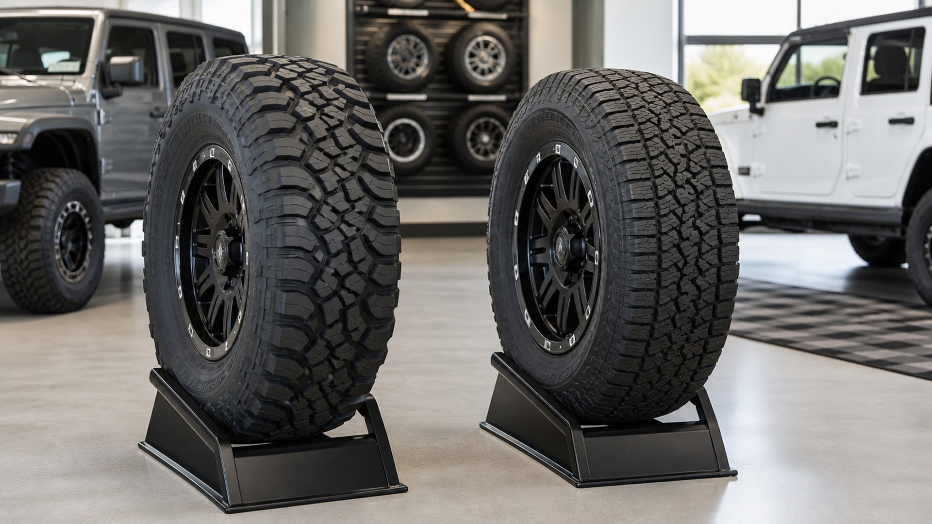When to Use Mud-Terrain Tires Instead of All-Terrain Tires