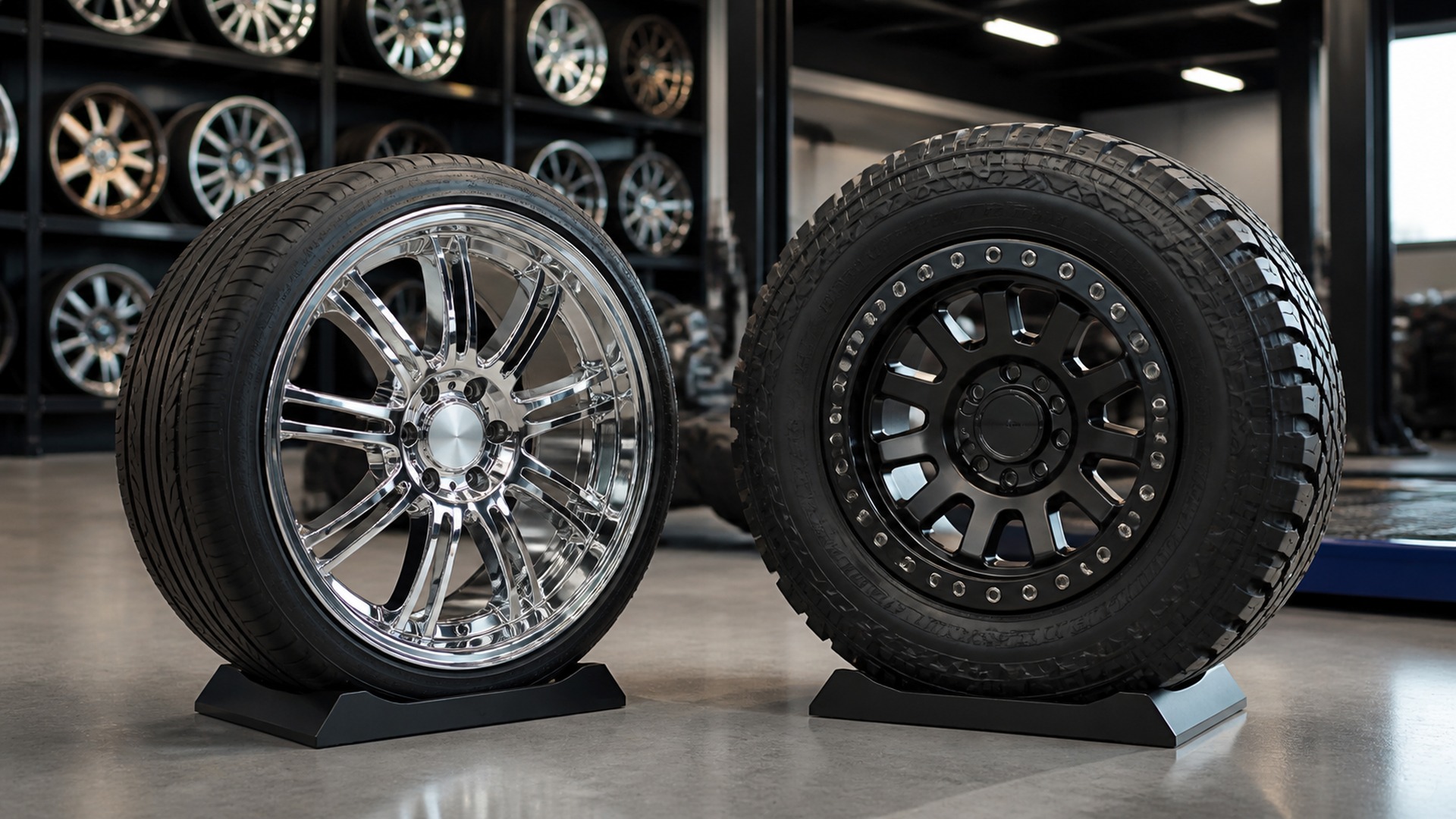 What Makes Chrome Wheels Different from Off-Road Wheels