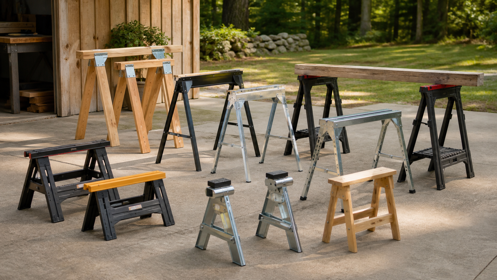 Sawhorses
