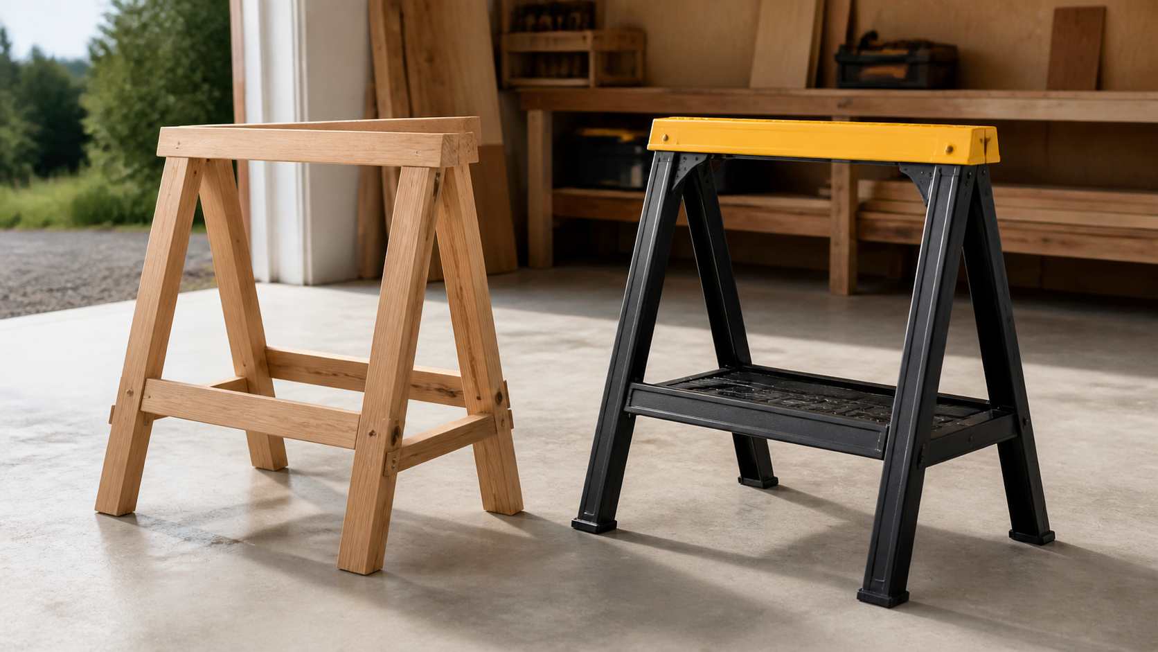 Sawhorses