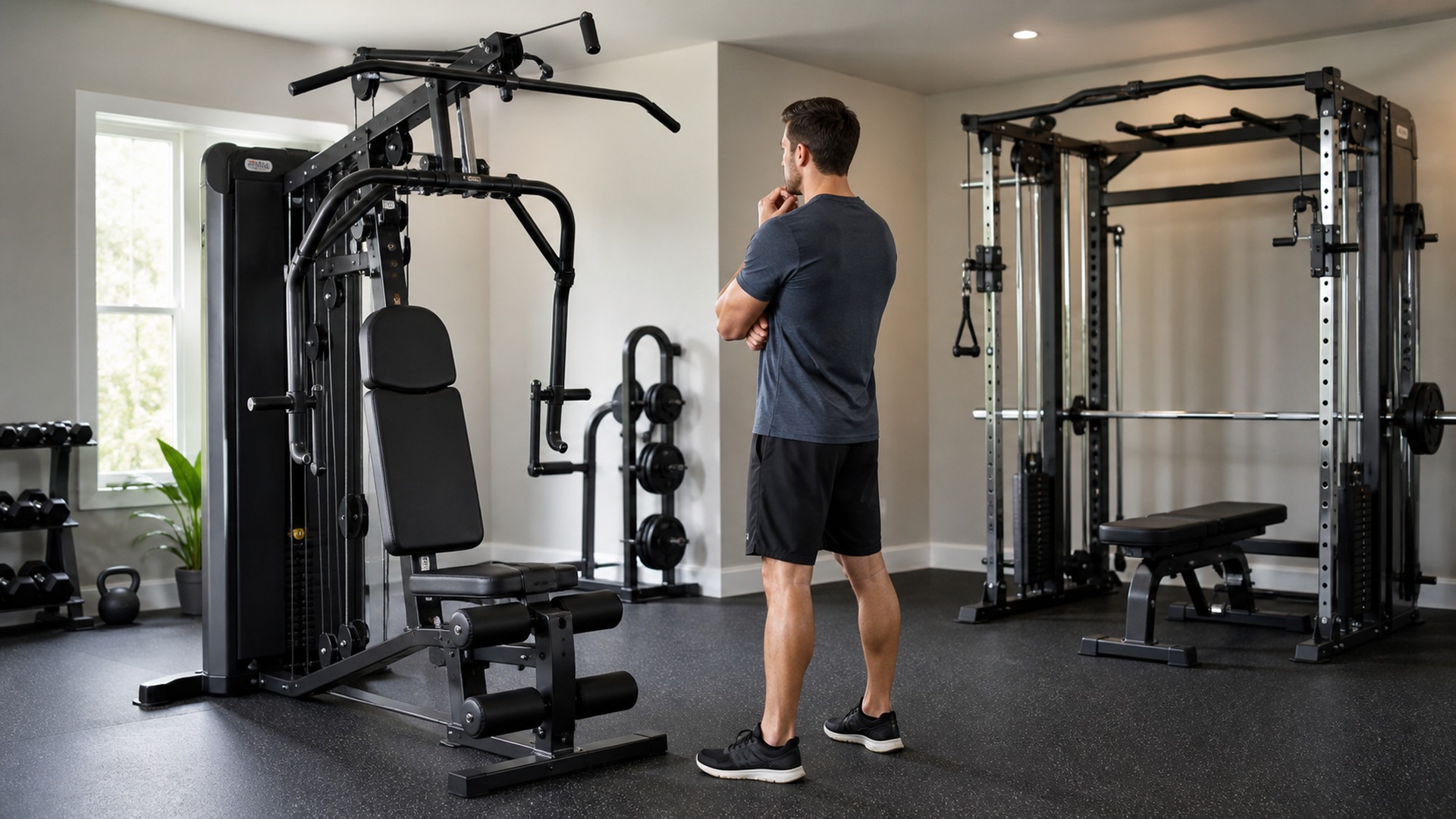 When to Use Home Gym Systems Instead of Cable Machines