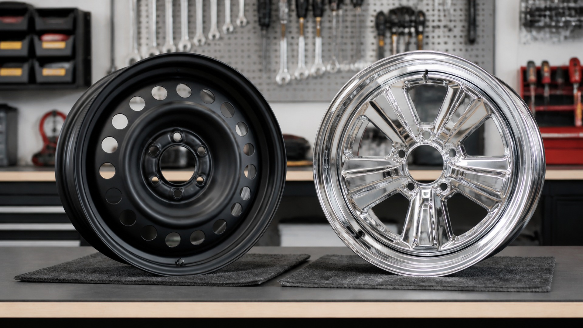 When to Use Steel Wheels Instead of Chrome Wheels