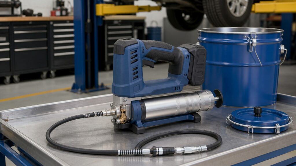 cordless grease guns explainer hero image for Review Streets