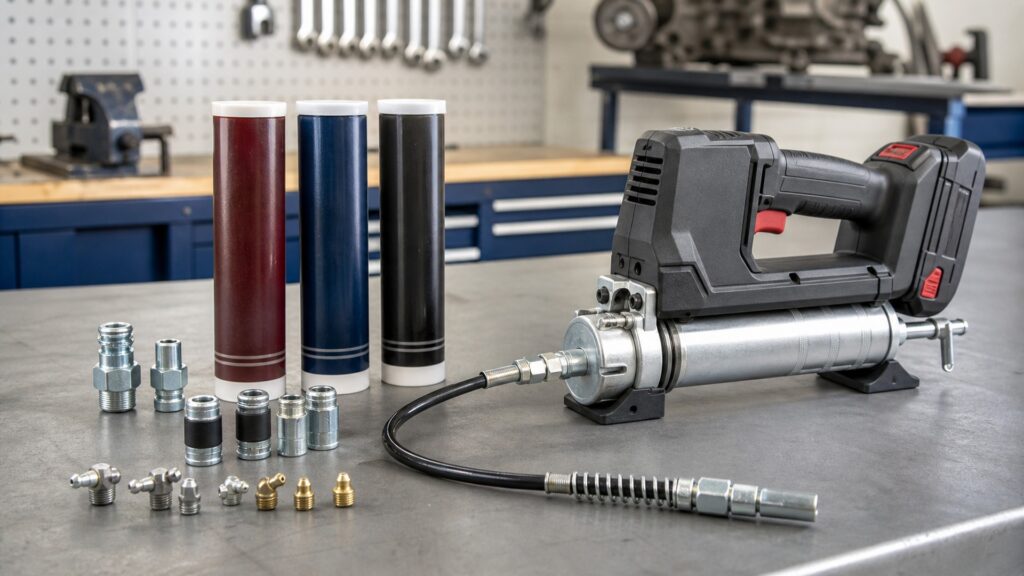 cordless grease guns explainer hero image for Review Streets