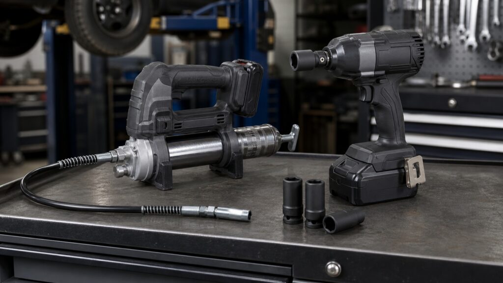 cordless grease guns explainer hero image for Review Streets