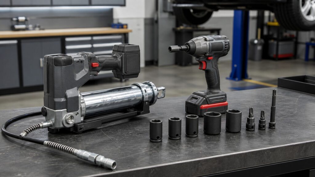 cordless grease guns explainer hero image for Review Streets