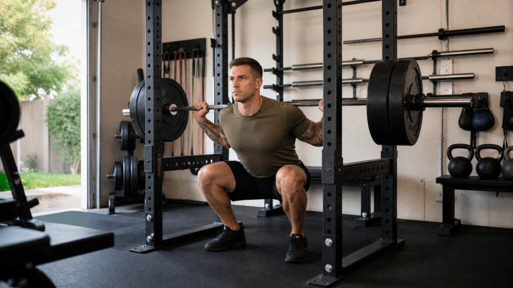 power racks & squat racks movement pattern explainer hero image for Review Streets