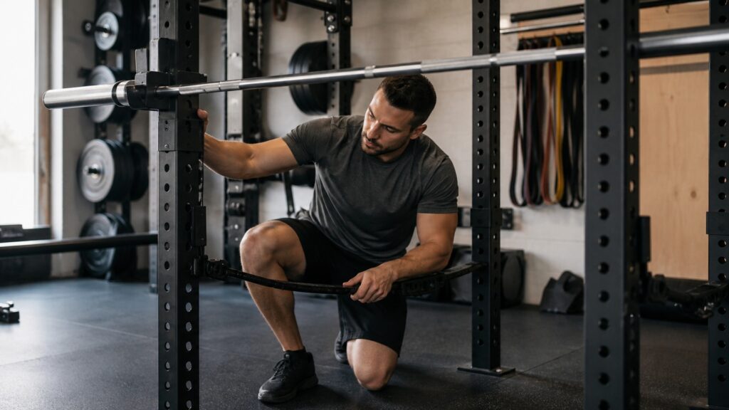 power racks & squat racks safety factors explainer hero image for Review Streets
