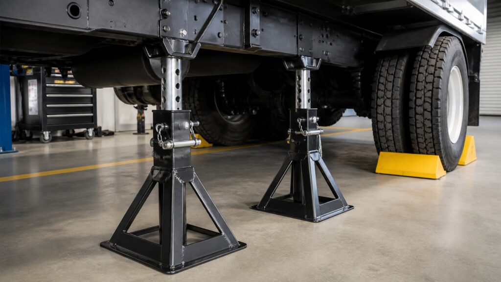 heavy duty jack stands explainer hero image for Review Streets