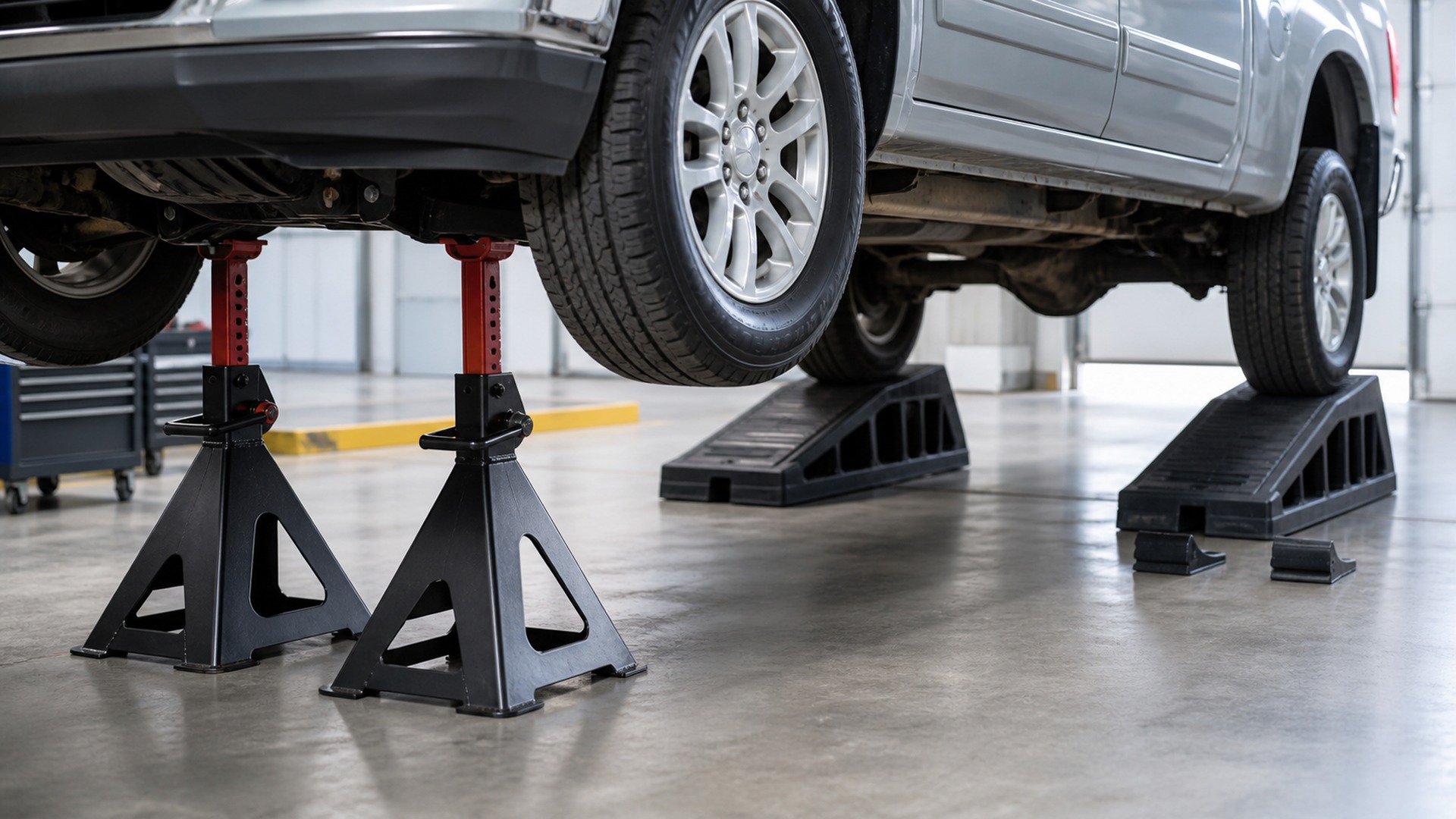 When to Use Heavy Duty Jack Stands Instead of Car Ramps