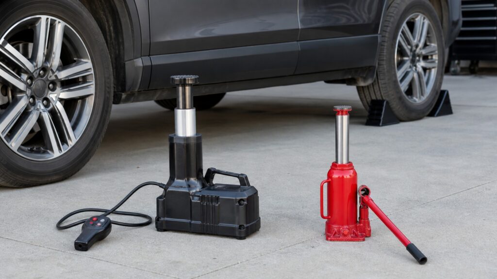 electric car jacks explainer hero image for Review Streets