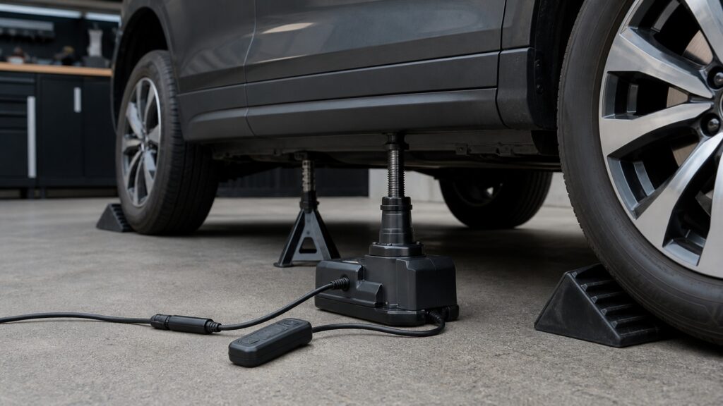 electric car jacks explainer hero image for Review Streets