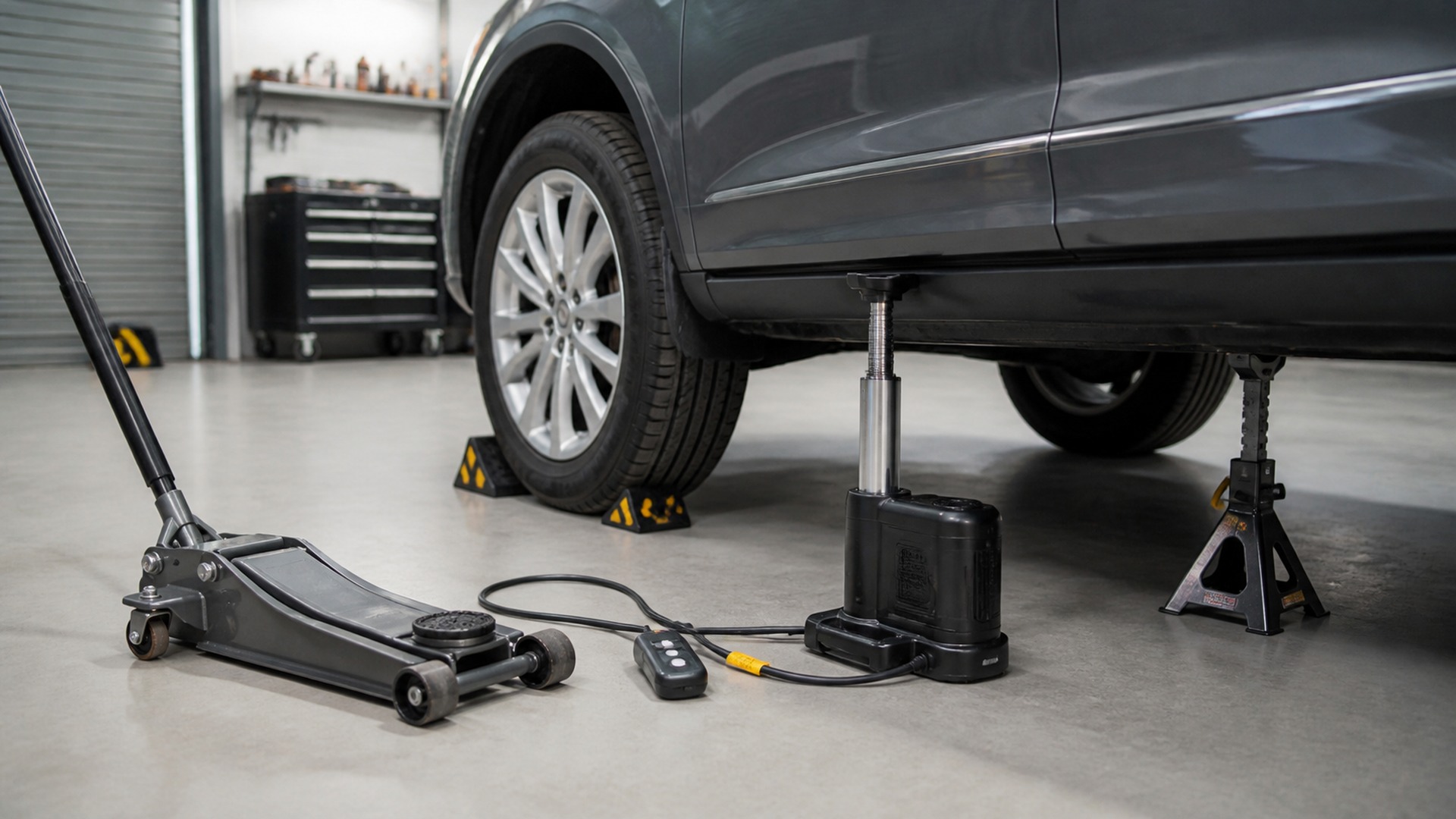 What Makes Electric Car Jacks Different from Hydraulic Floor Jacks