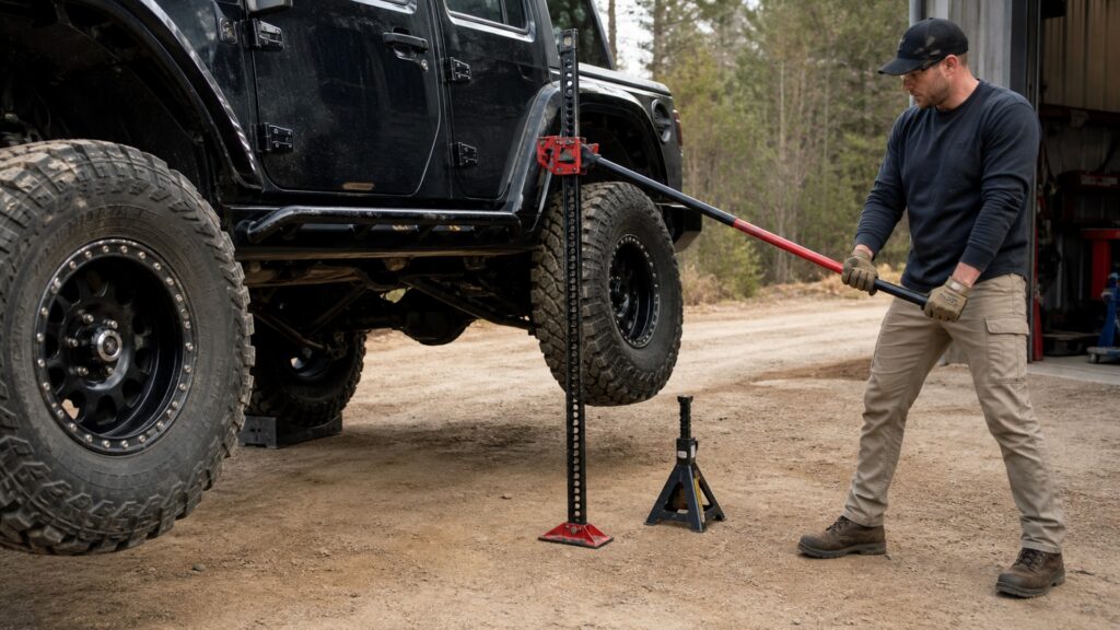 high lift jacks explainer hero image for Review Streets
