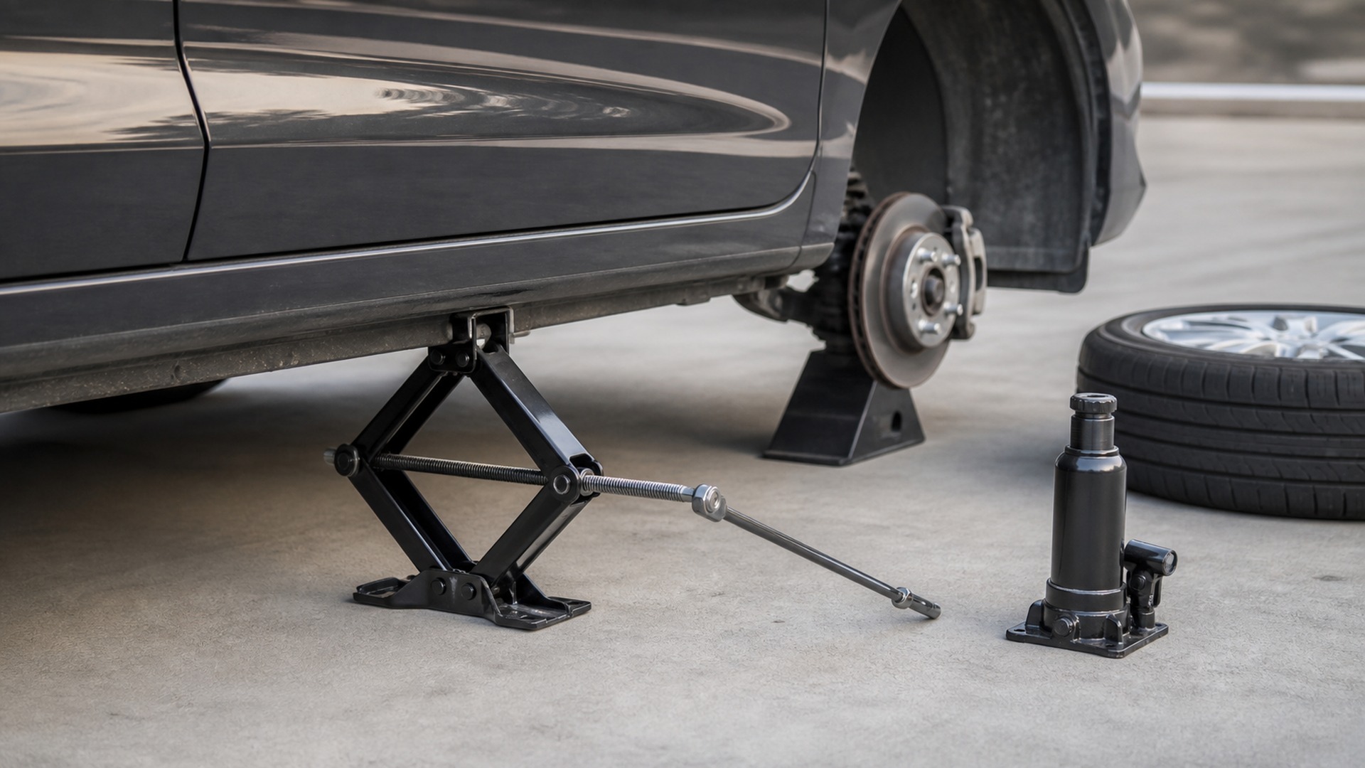 When to Use Scissor Jacks Instead of Bottle Jacks