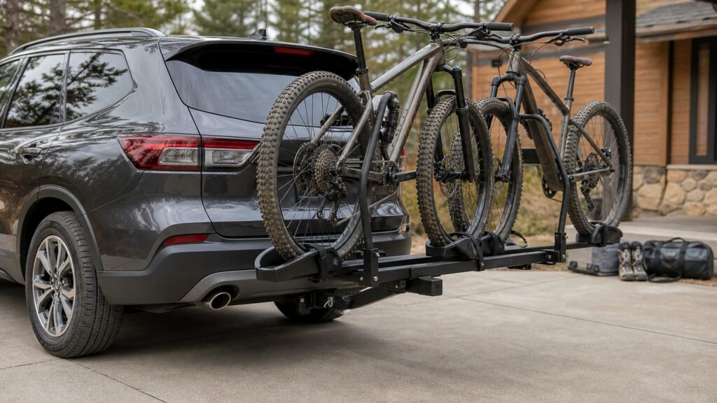 hitch mounted bike racks explainer hero image for Review Streets