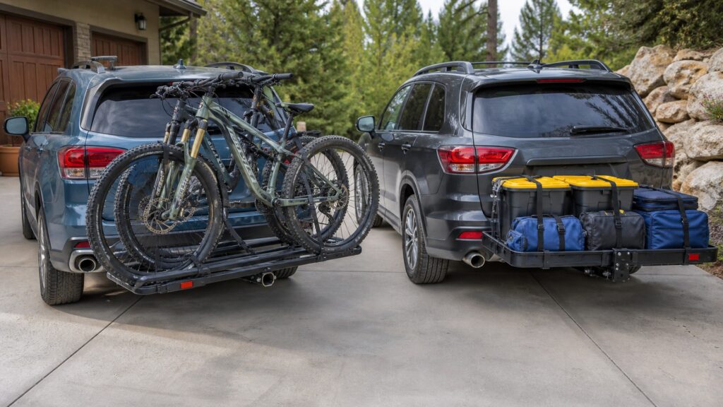 hitch mounted bike racks explainer hero image for Review Streets