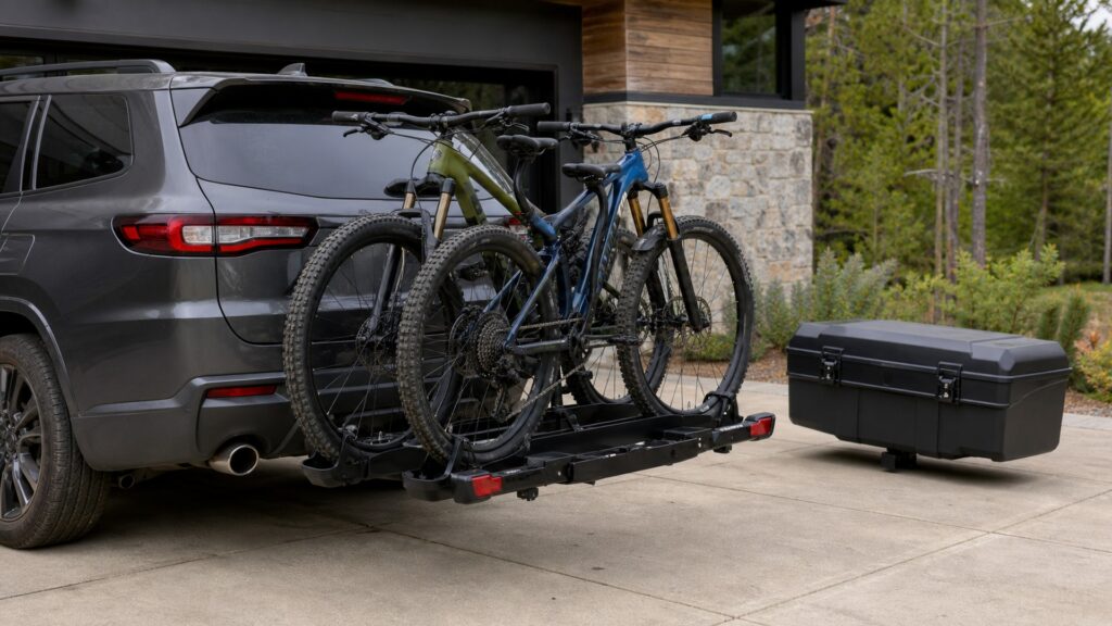 hitch mounted bike racks explainer hero image for Review Streets