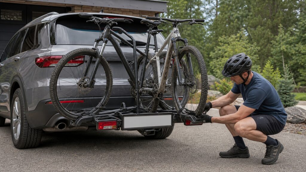 hitch mounted bike racks explainer hero image for Review Streets