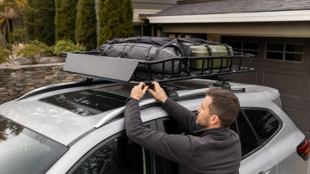 roof cargo baskets explainer hero image for Review Streets