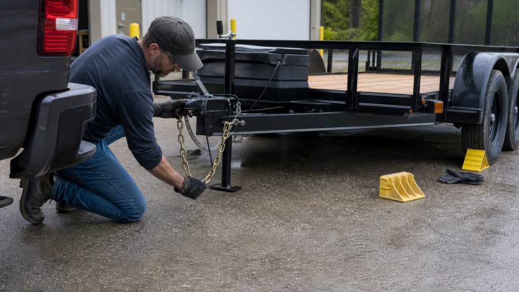 trailer safety chains explainer hero image for Review Streets