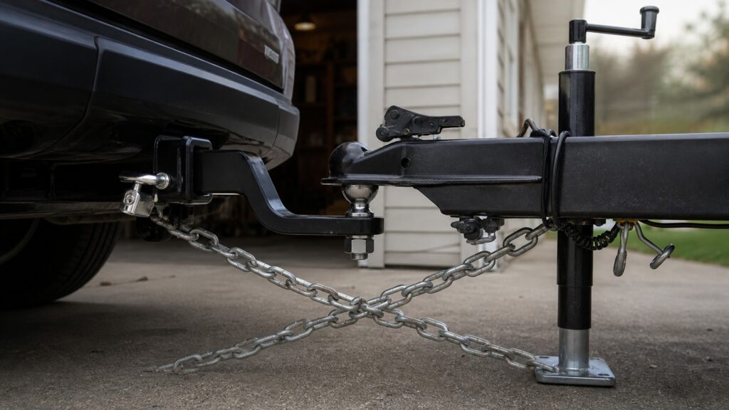 trailer safety chains explainer hero image for Review Streets