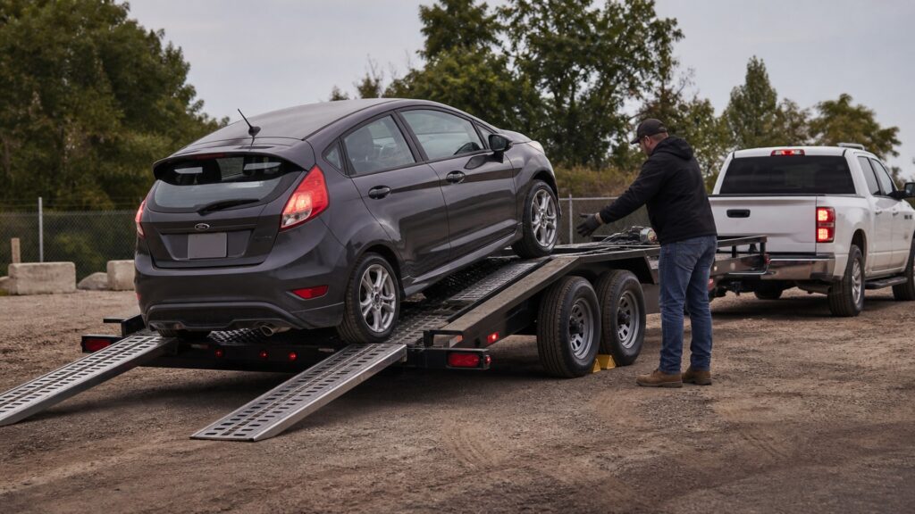 car hauler trailers explainer hero image for Review Streets