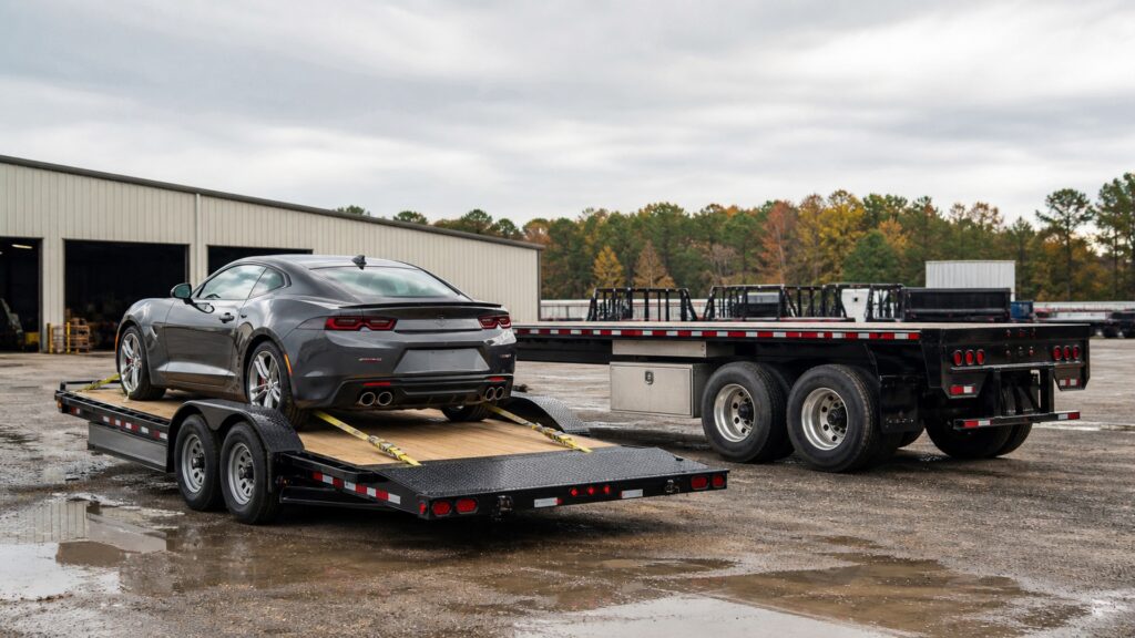 car hauler trailers explainer hero image for Review Streets