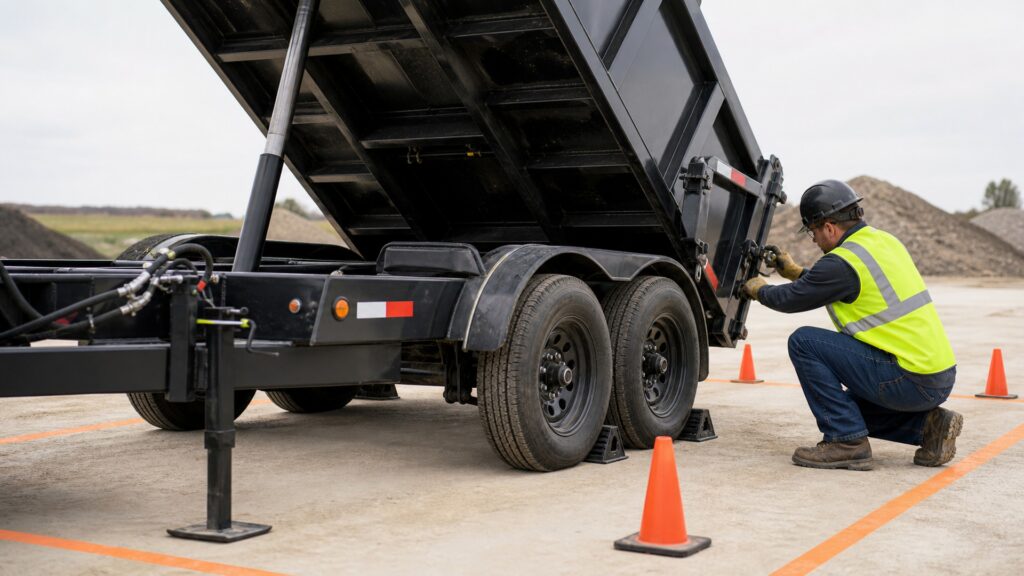 dump trailers explainer hero image for Review Streets