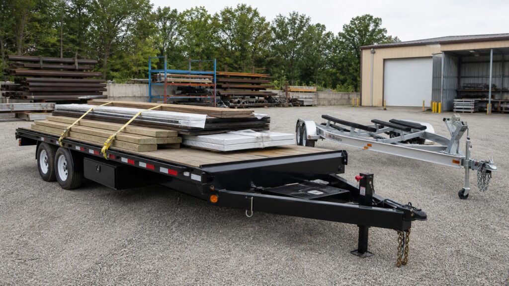 flatbed trailers explainer hero image for Review Streets