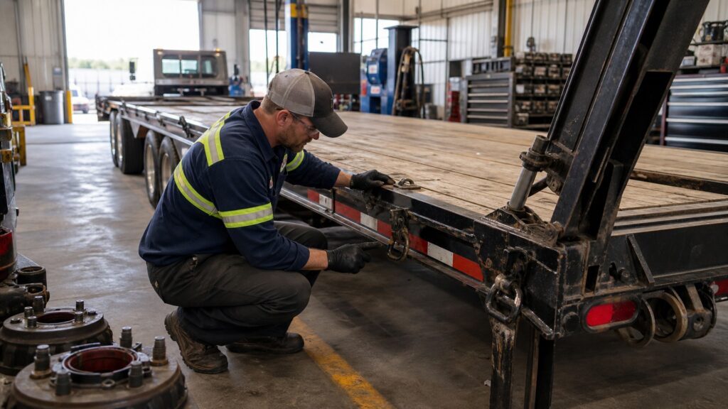 flatbed trailers explainer hero image for Review Streets