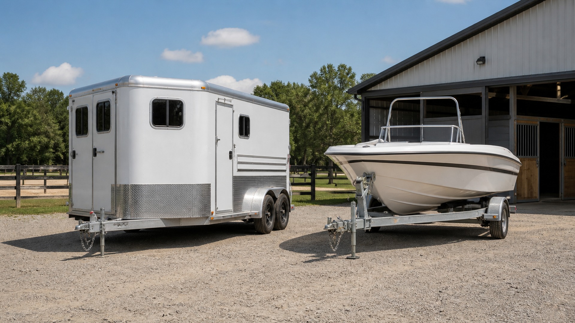 What Makes Horse Trailers Different from Boat Trailers