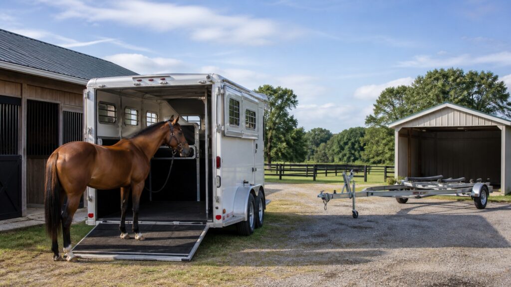 horse trailers explainer hero image for Review Streets