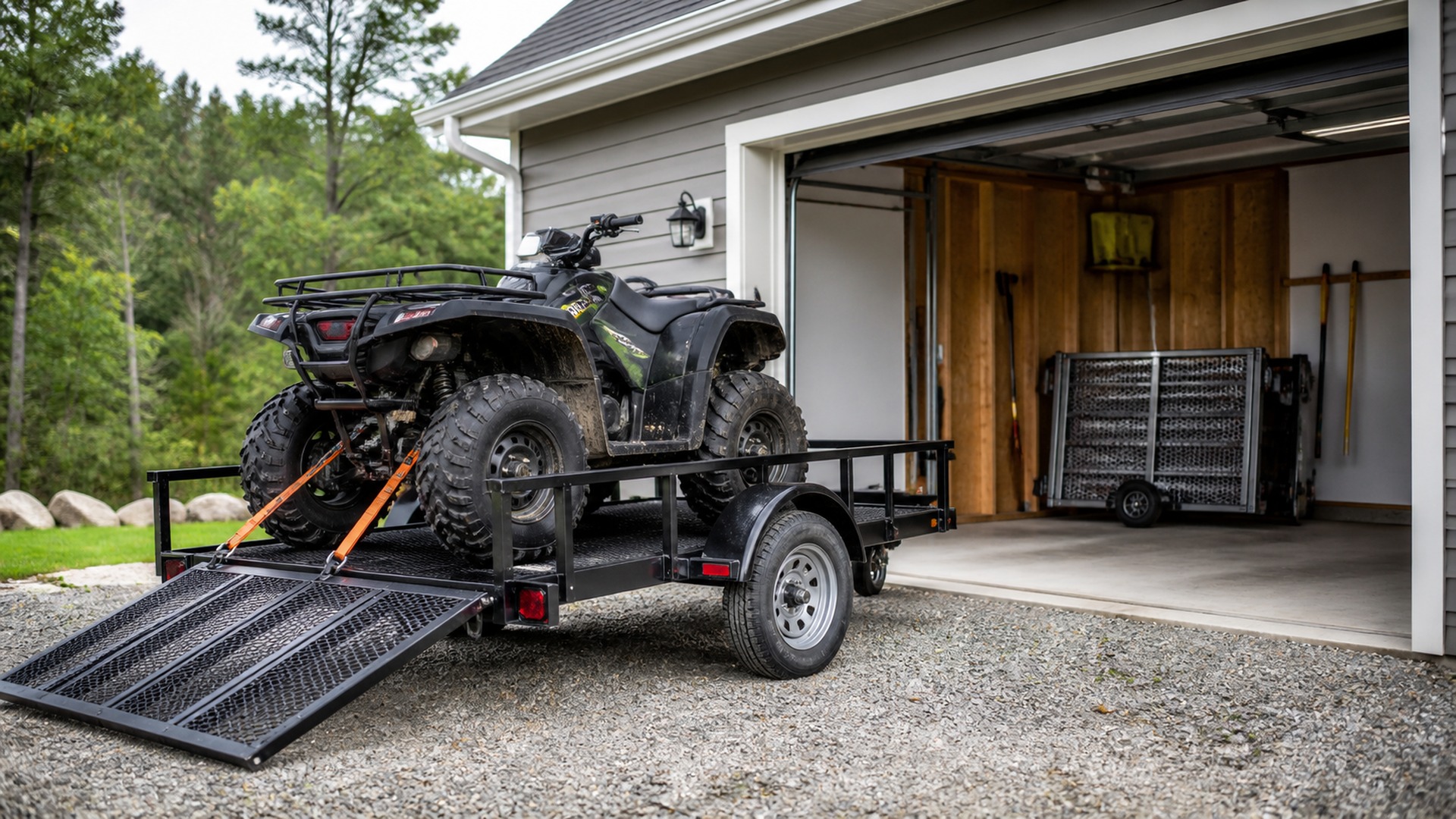 When to Use ATV Utility Trailers Instead of Foldable Utility Trailers