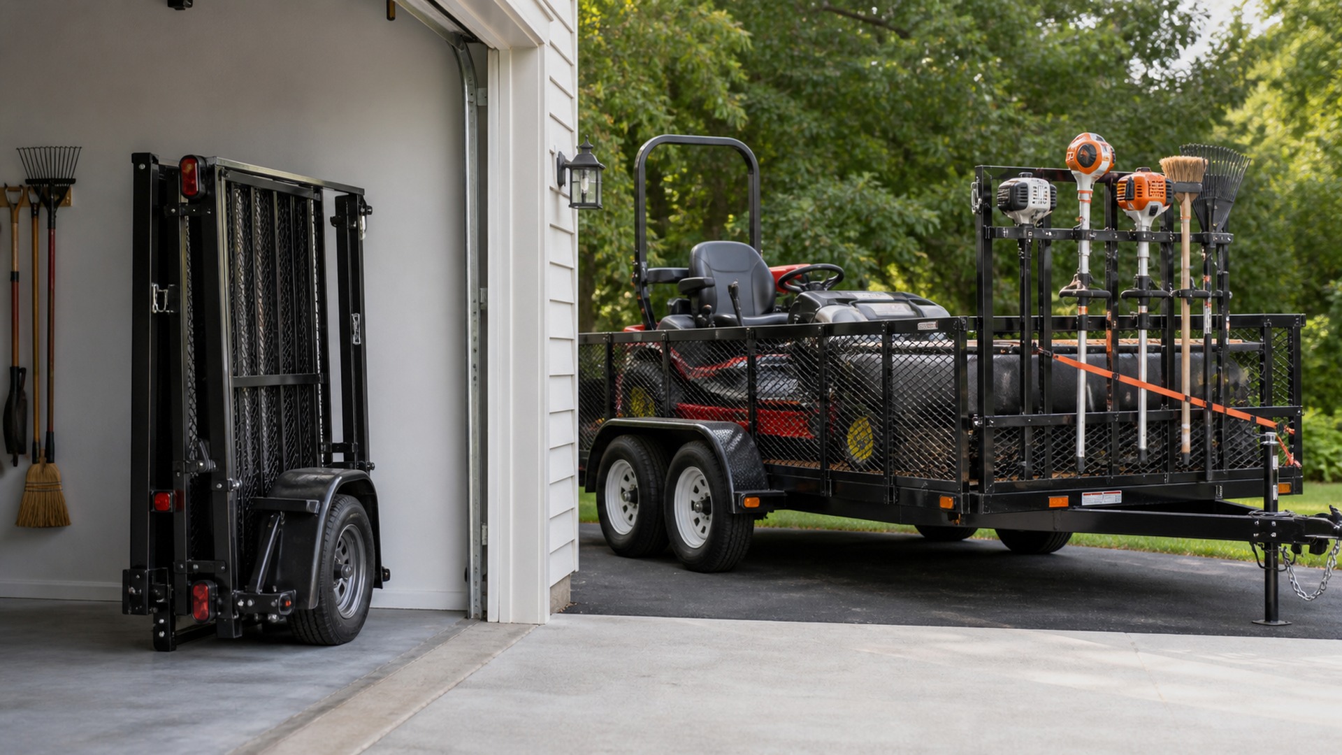 What Makes Foldable Utility Trailers Different from Landscape Utility Trailers