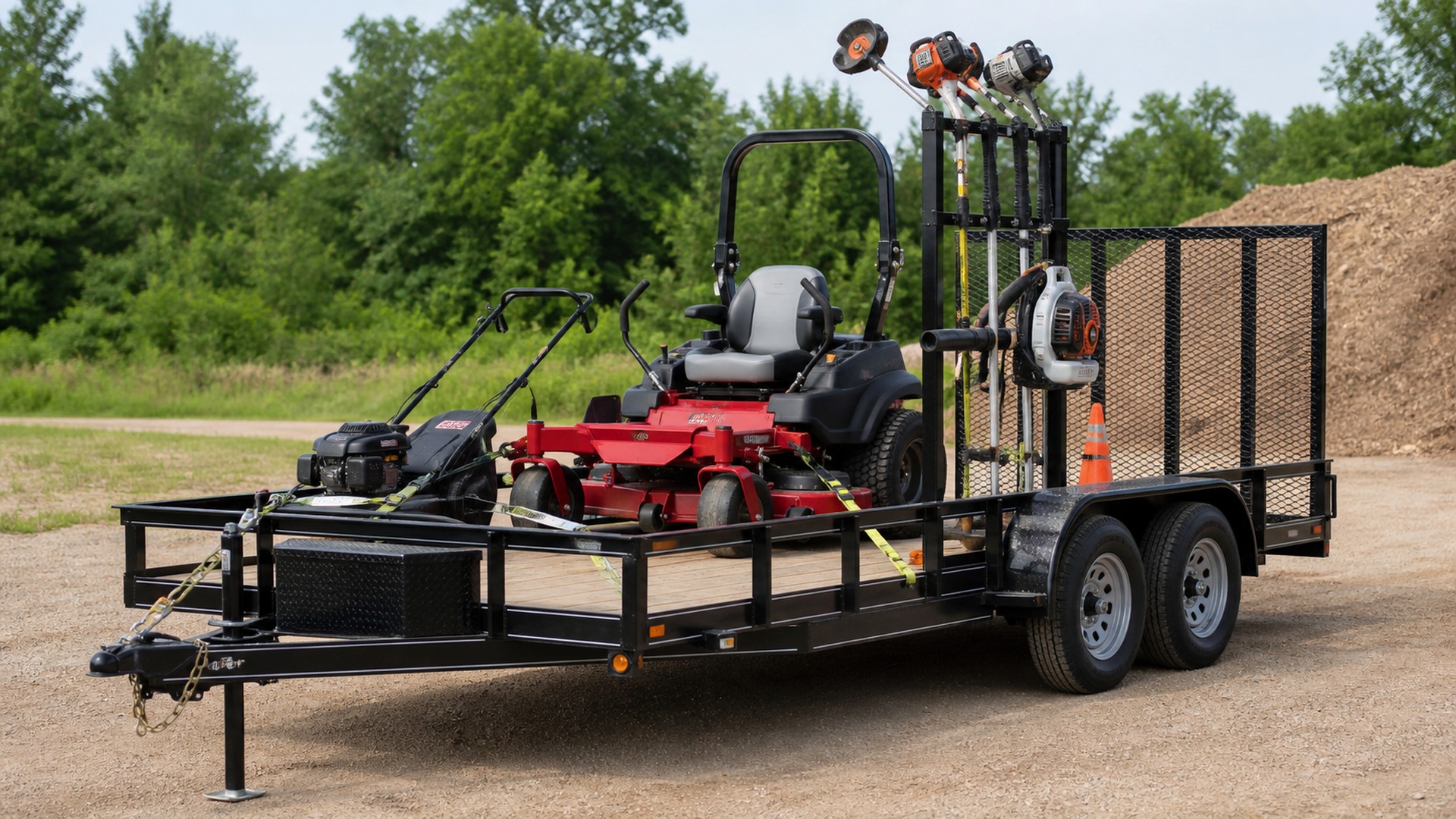 How Landscape Utility Trailers Work