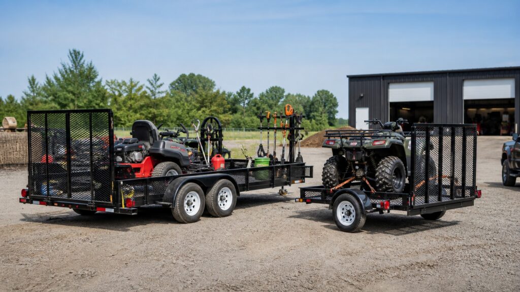 landscape utility trailers explainer hero image for Review Streets