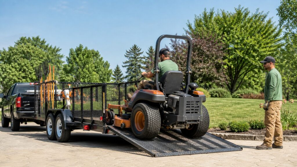 landscape utility trailers explainer hero image for Review Streets