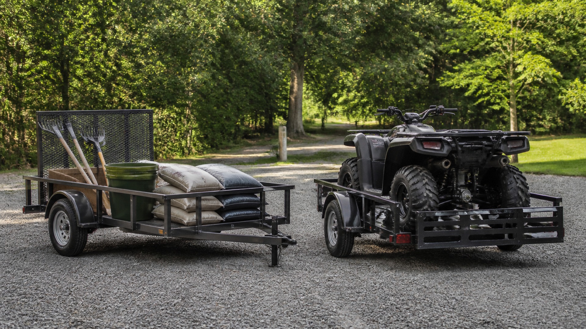 When to Use Single Axle Utility Trailers Instead of ATV Utility Trailers
