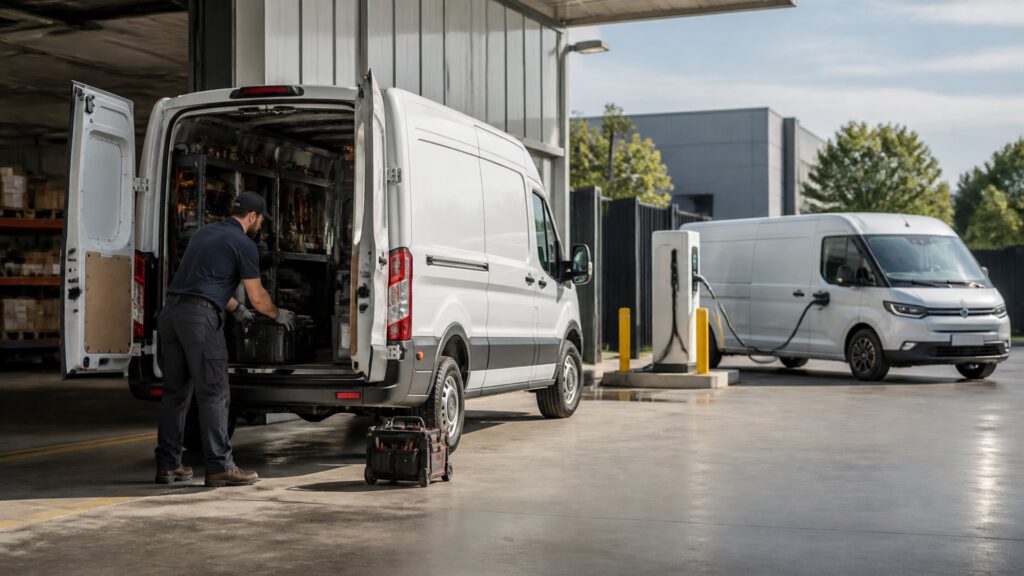 cargo vans explainer hero image for Review Streets