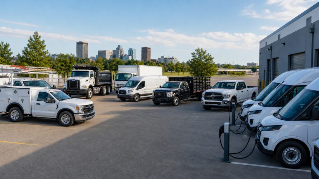 fleet vehicles explainer hero image for Review Streets